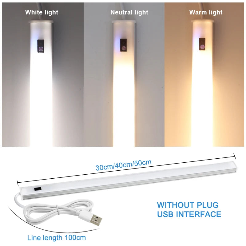 Lumière LED à Détection - Éclairez votre espace avec style!