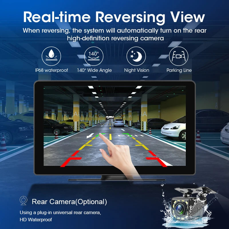 Autoradio CarPlay 7"/10" - Connectivité sans effort!