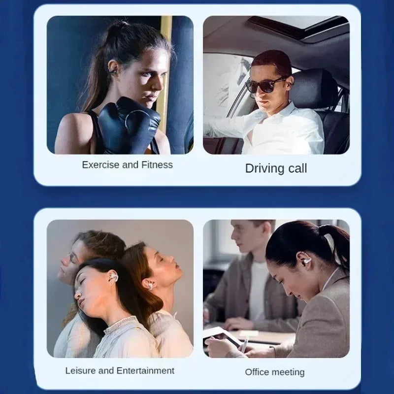 Écouteurs Bluetooth 5.3 - Son Immersif et Confort Total