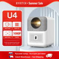 BYINTEK LOVE U4 Smart Mini Home Theater Projector 4K 1080P Video Android WIFI for Smartphone Cinema