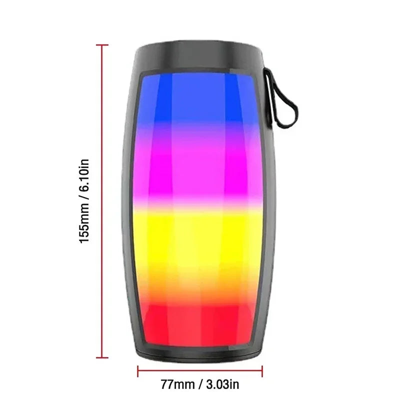 PHONEPACE Haut-parleur LED - Ambiance sonore et lumineuse