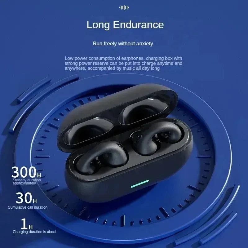 Écouteurs Bluetooth 5.3 - Son Immersif et Confort Total