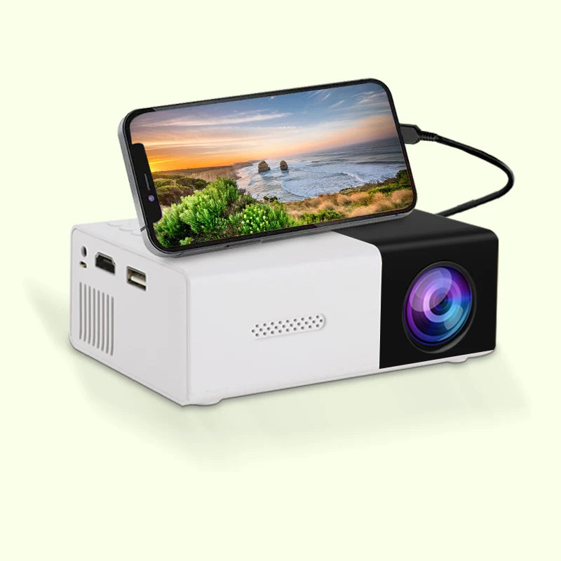Projecteur Mini Portable - Divertissement en Famille!