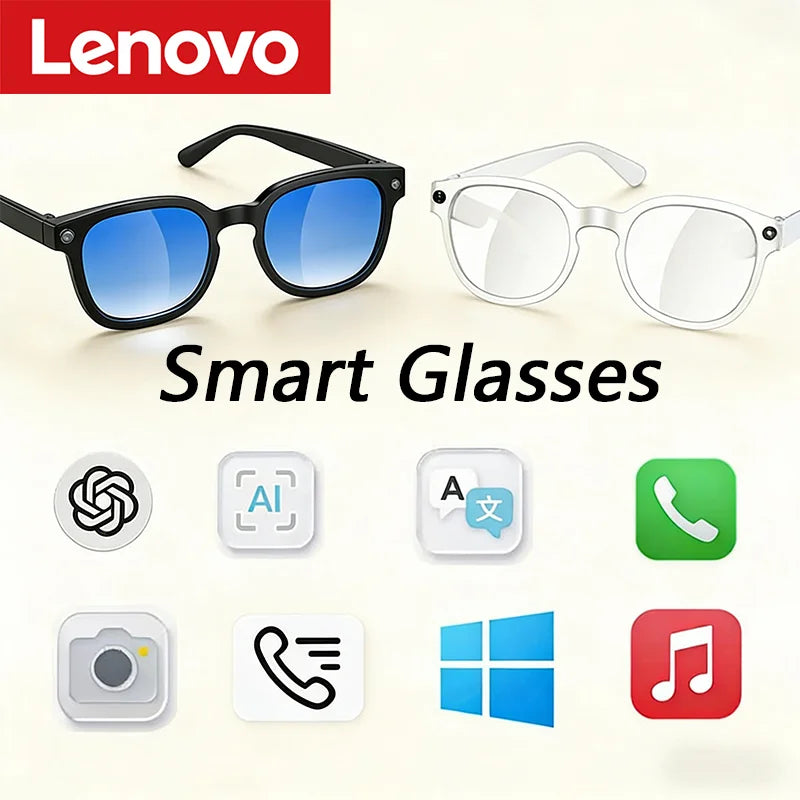 Lunettes AI 4K Lenovo - Élégance et technologie