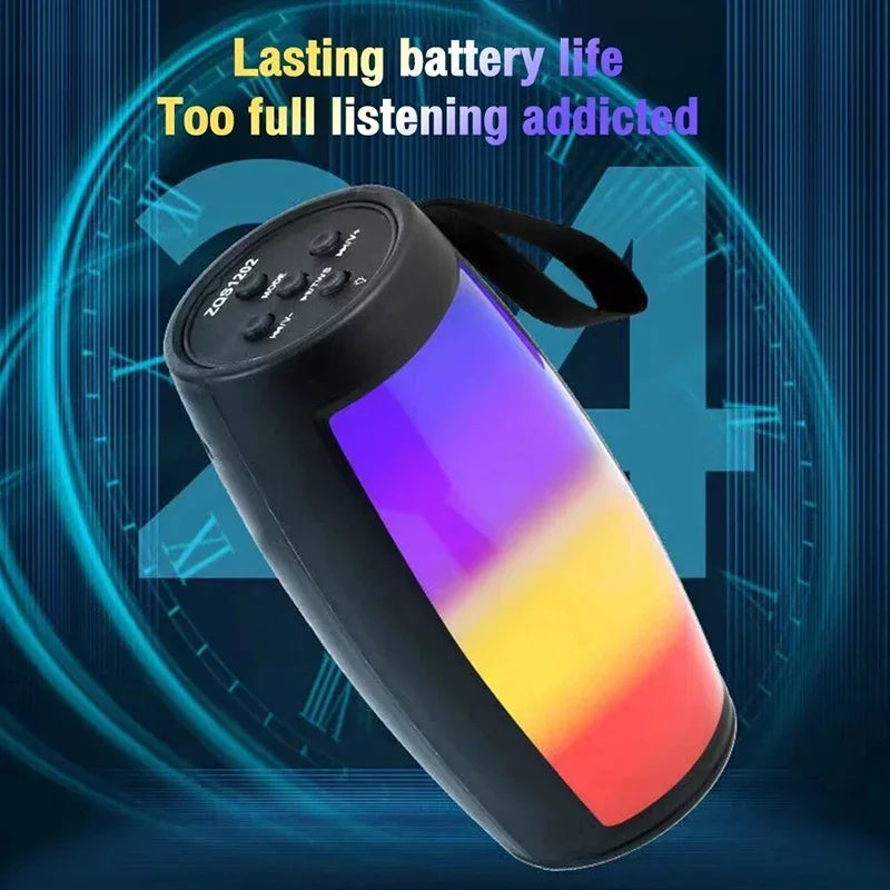 PHONEPACE Haut-parleur LED - Ambiance sonore et lumineuse