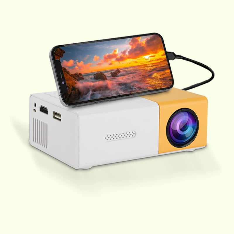 Projecteur Mini Portable - Divertissement en Famille!