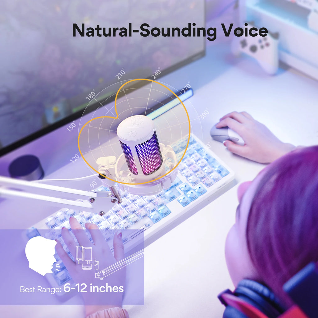 Microphone Gaming FIFINE - Qualité audio pro à domicile