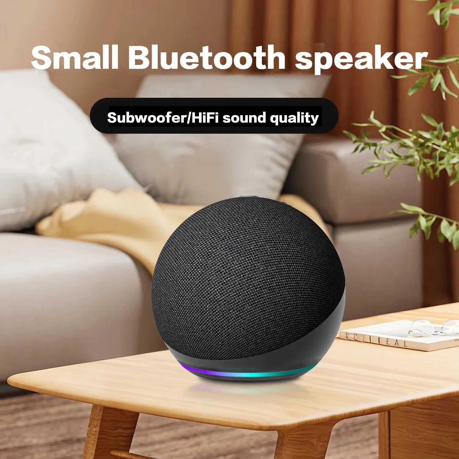 Haut-parleur Bluetooth Élégant - Son et Style Unis