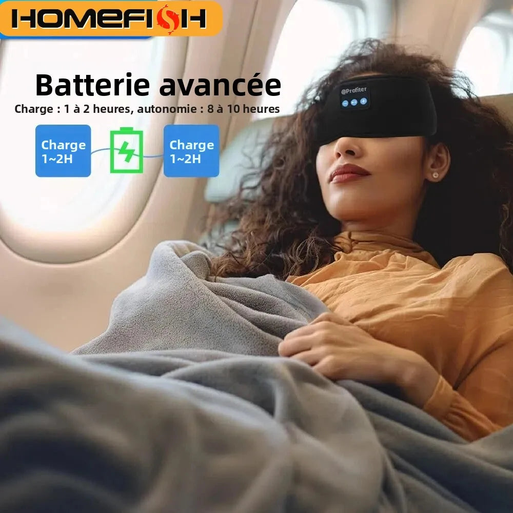 Bandeau Audio Bluetooth - Écoutez et Dormez!